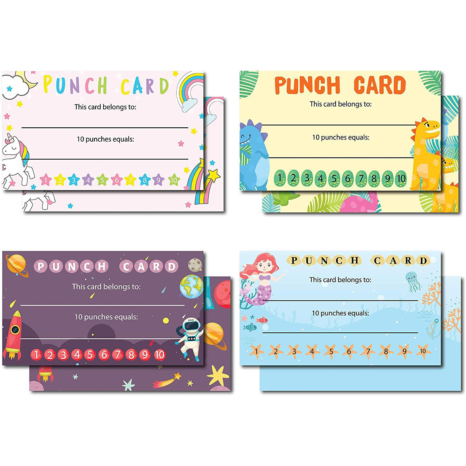 50张/包5*9厘米激励忠诚奖励卡教师、学校、父母、学生儿童激励卡