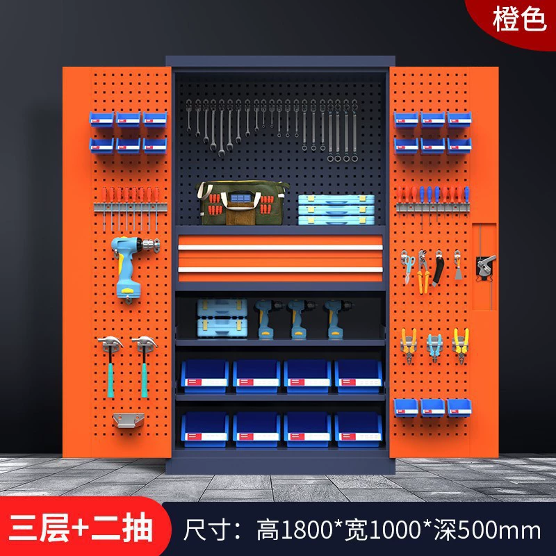 Шкаф для хранения оборудования стальной утолщенной комод многофункциональный шкаф для мастерской шкаф для хранения