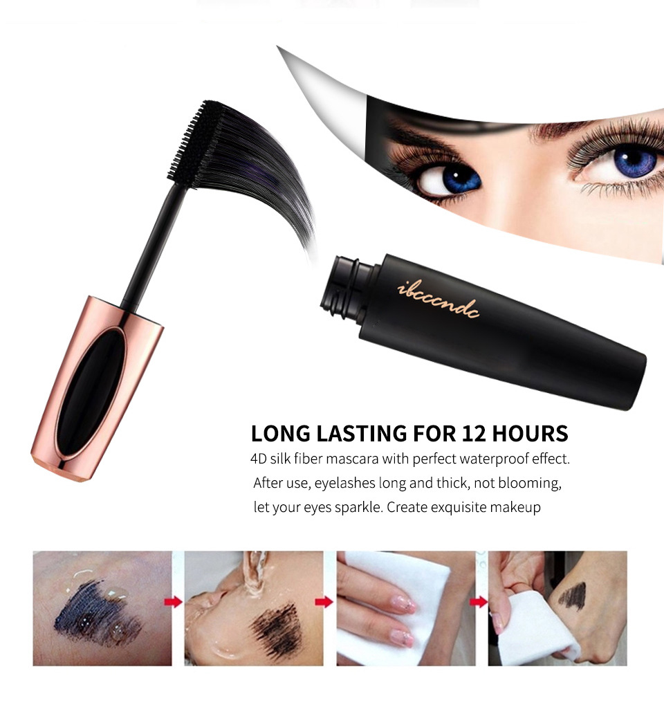 ibcccndc Thick and Curly Black Mascara undefined