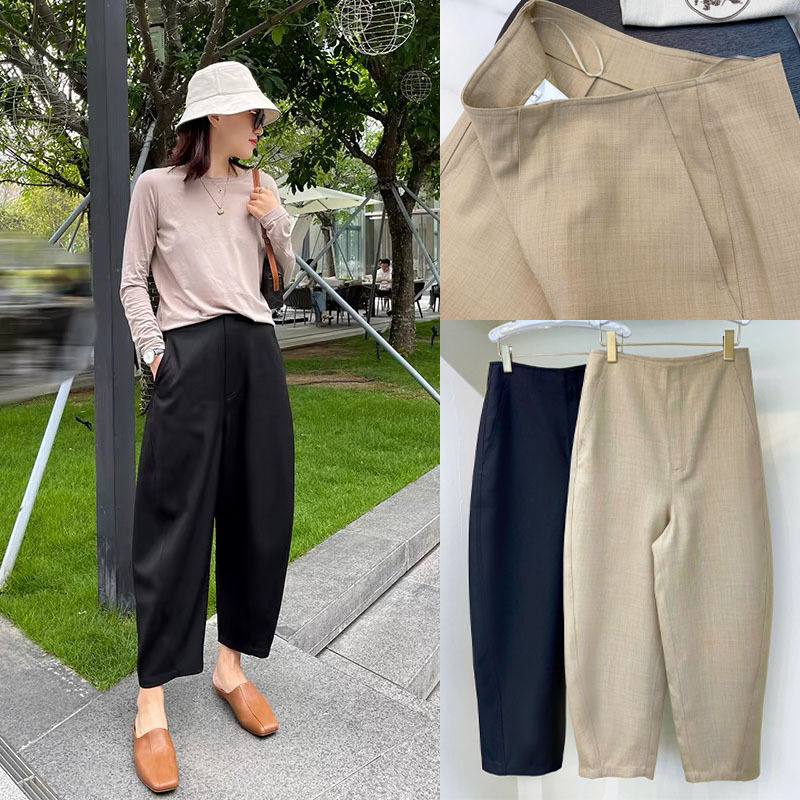 Online aesthetic!! fashion street ranking of the sickle pants!! Explosive main push spring and summer radish casual pants
