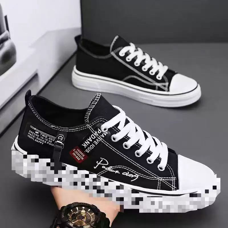 Men's Shoes Summer Breathable All-match Canvas Shoes Students Basic Cloth Shoes Sports White Shoes Teenagers Soft Sole Board Shoes Men's Shoes Summer Breathable All-match Canvas Shoes Students Basic Cloth Shoes Sports White Shoes Teenagers Soft Sole Board Shoes