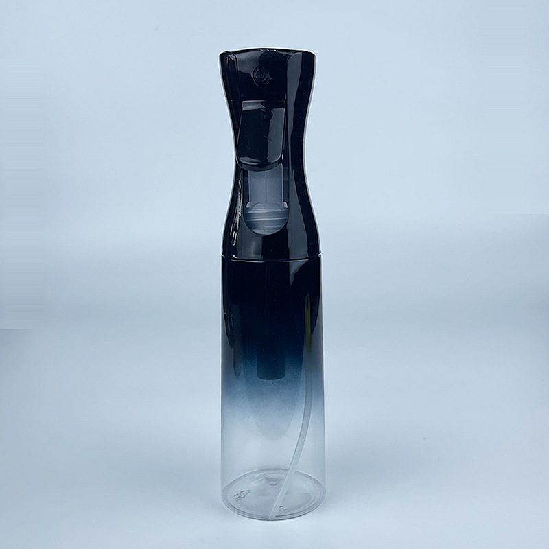 Botella de pulverización continua de 500ml de pulverización de alta presión de plástico de niebla fina, 200 alcohol de jardinería de presión especial para belleza y peluquería