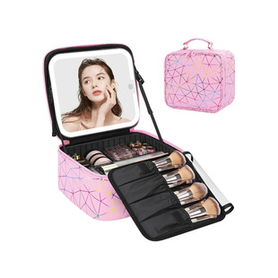 PUƤ�|���y�����R�Ӵ�����LED�����y�R�๦���ռ{����make up bag