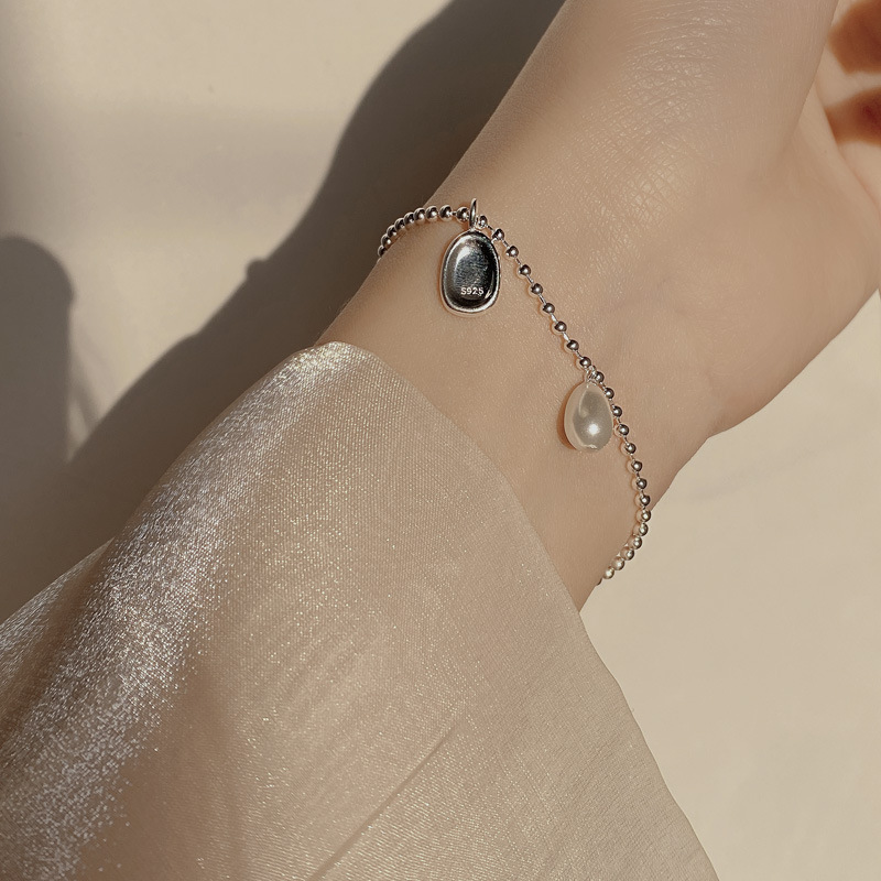 Holiday, Festival, Street Occasion 925 Sterling Silver Material 925 Sterling Silver Bracelets Casual Vintage Style Modern Style