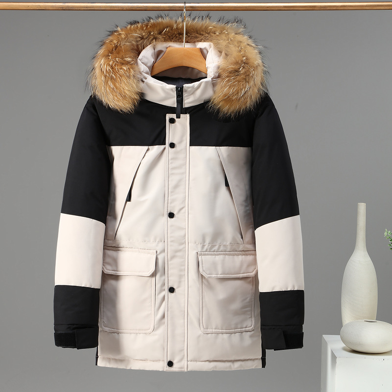 Giacca in cotone da uomo, casual, ispessita, invernale, da esterno_voghion.com