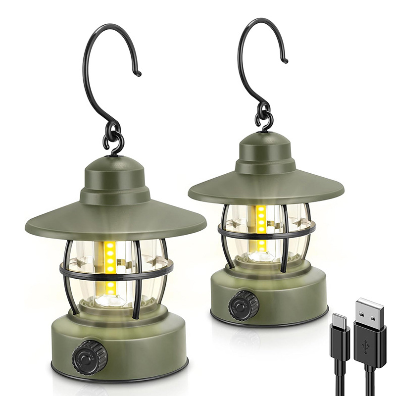 lámpara de camping retro lámpara de camping lámpara de tienda lámpara de emergencia lámpara de trabajo lámpara de caballo portátil iluminación de montaña lámpara exterior
