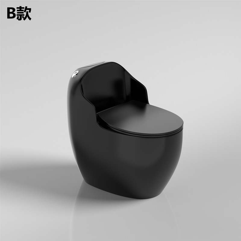 Personalización creativa personalizada inodoro interior común asiento de inodoro tipo sifón doméstico super-turbina unida color