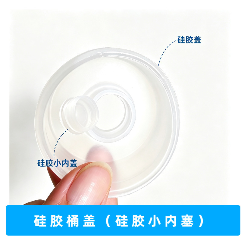 Silicone caps for bottled water can be reused multiple times to seal mineral water bottles and ensure the purity of the drinking water