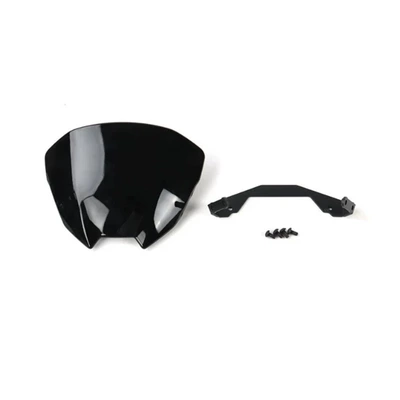 Suitable for Suzuki Gsx-S 950 Gsx-S 1000 Motorcycle Front Windshield Windscreen 2021-2024 (Motorcycle front windshield) - glossy-black