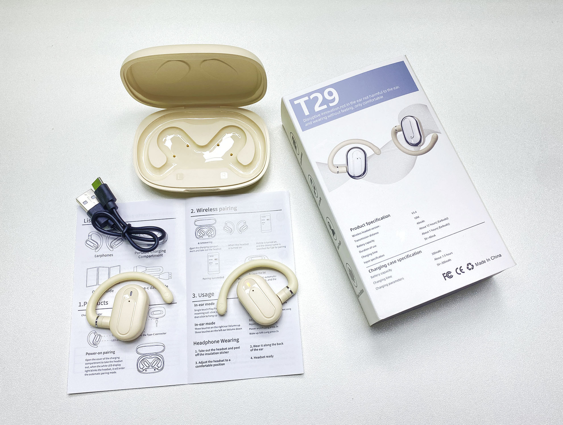 Traductor de video y audio T29, cámara, traductor multifunción, auricular, traductor de diálogo AI, traductor de varios idiomas