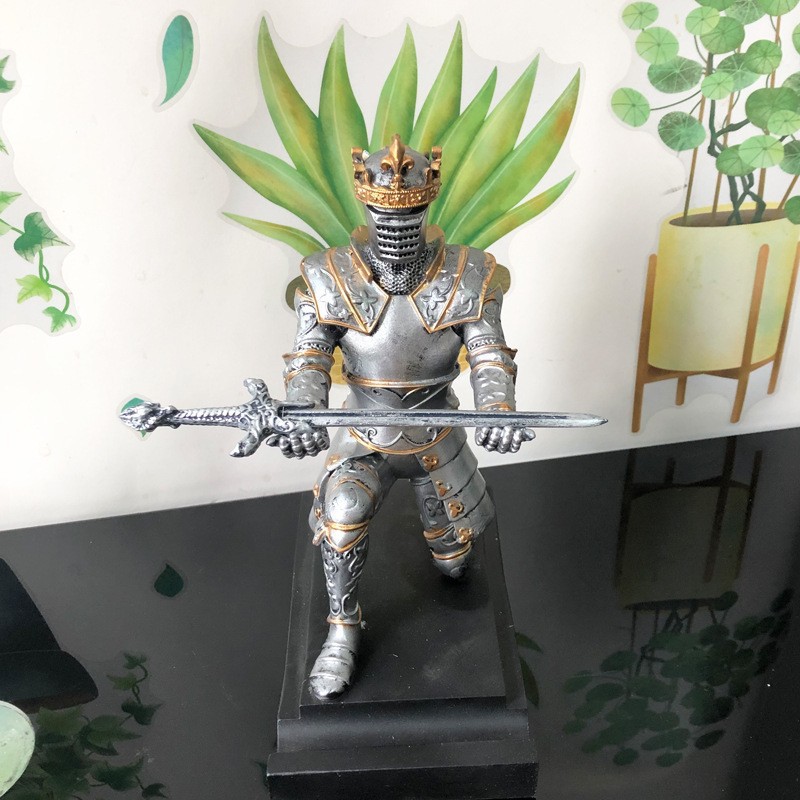 Soporte de teléfono móvil de árbol hombre de dibujos animados de escritorio veneno adornos de estudiantes adornos soporte de mango Fox negro