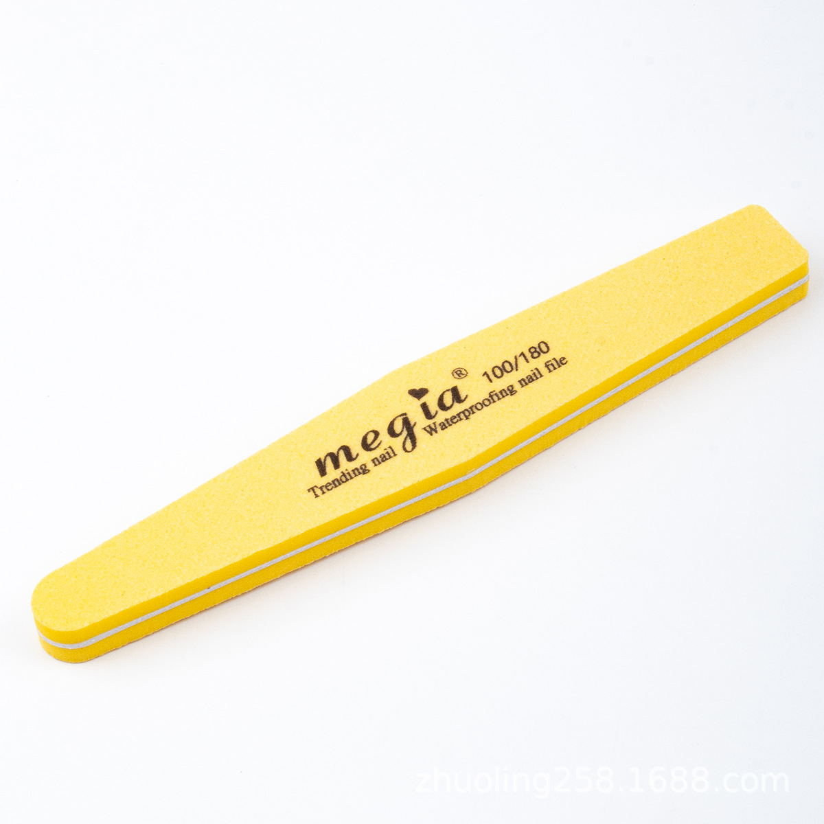 Tira de frotación de uñas al por mayor de diamante esponja archivo herramienta de uñas Archivo de uñas de doble cara manicura frotar pulido elástico alto