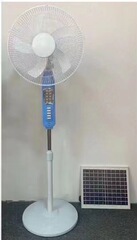 東南アジアの人気交流直流太陽光扇風機セットの首を横に振って充電する扇風機は明かりの台の扇風機を持ちます。