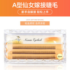 Wholesale Scarecrow Aa type fairy comic natural single grafted hair Barbie sandwich pure desire single cluster false eyelashes