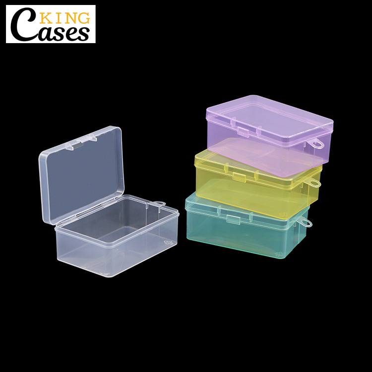 透明PP粉扑面膜粒包装盒多用途塑料方形储物盒 39mm 支持LOGO定制