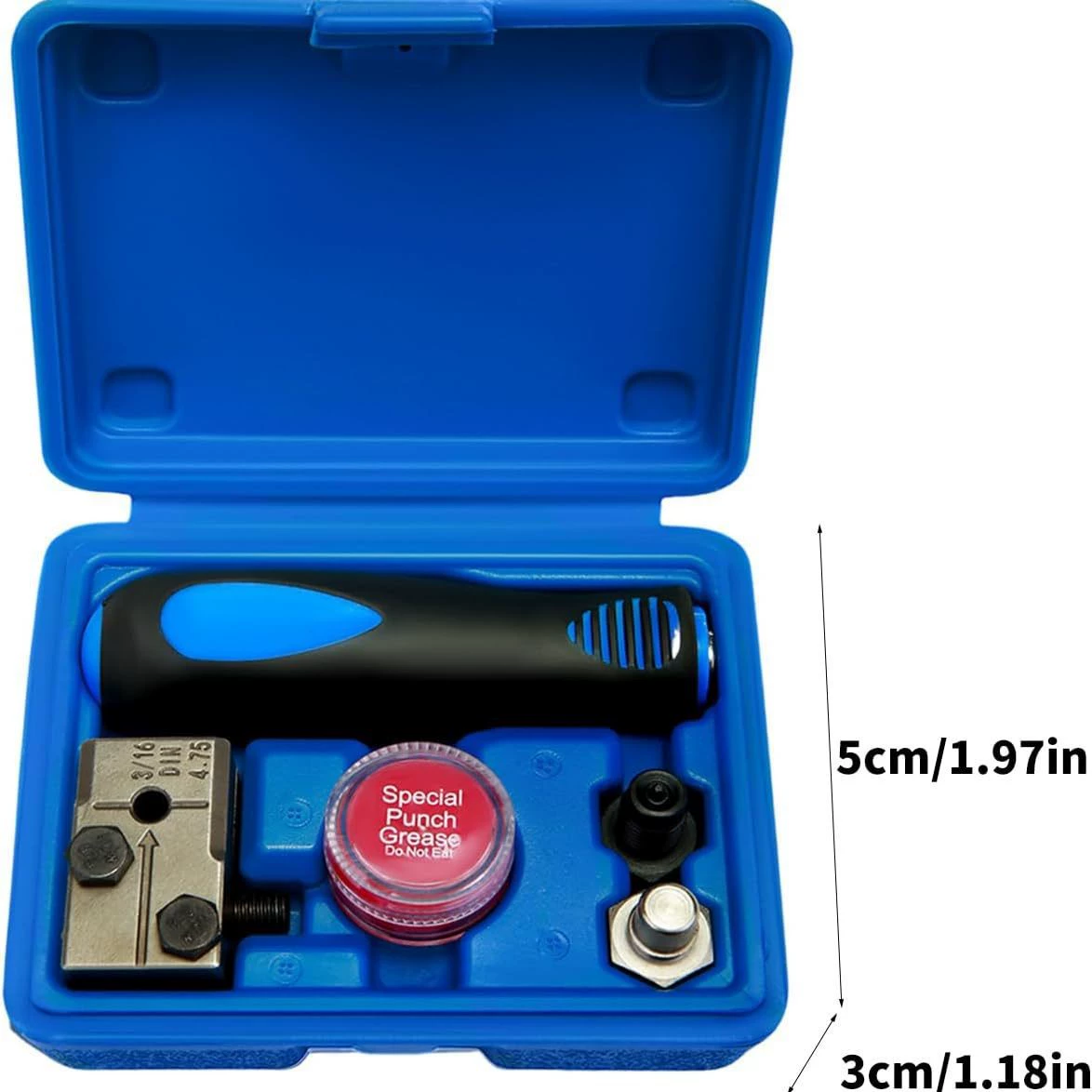 3/16 дюйма 4,75 мм ручной инструмент для развальцовки масляных труб, набор инструментов для развальцовки автомобильных тормозных трубок