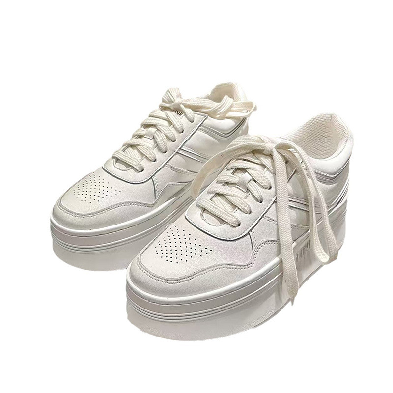 Increased Small White Shoes Female Star Korean Style Board Shoes Autumn And Casual Shoes