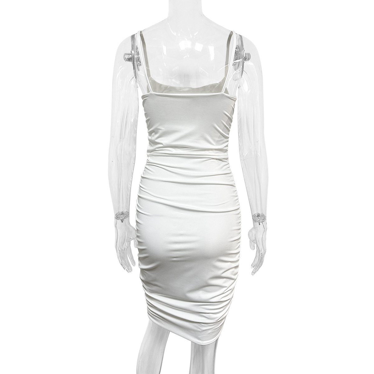 Cami Dress Summer Sexy Ruffle Hip Backless Dress