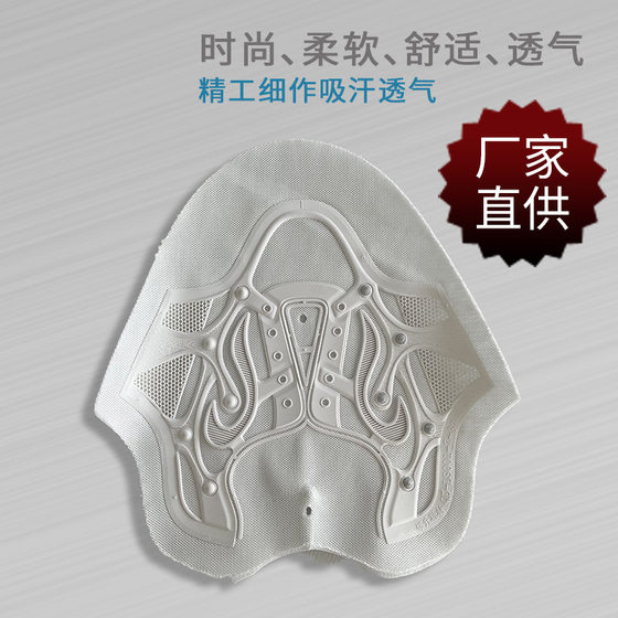 Wholesale casual fashion solid color stitching upper PVC material semi-finished daddy upper casual sports upper