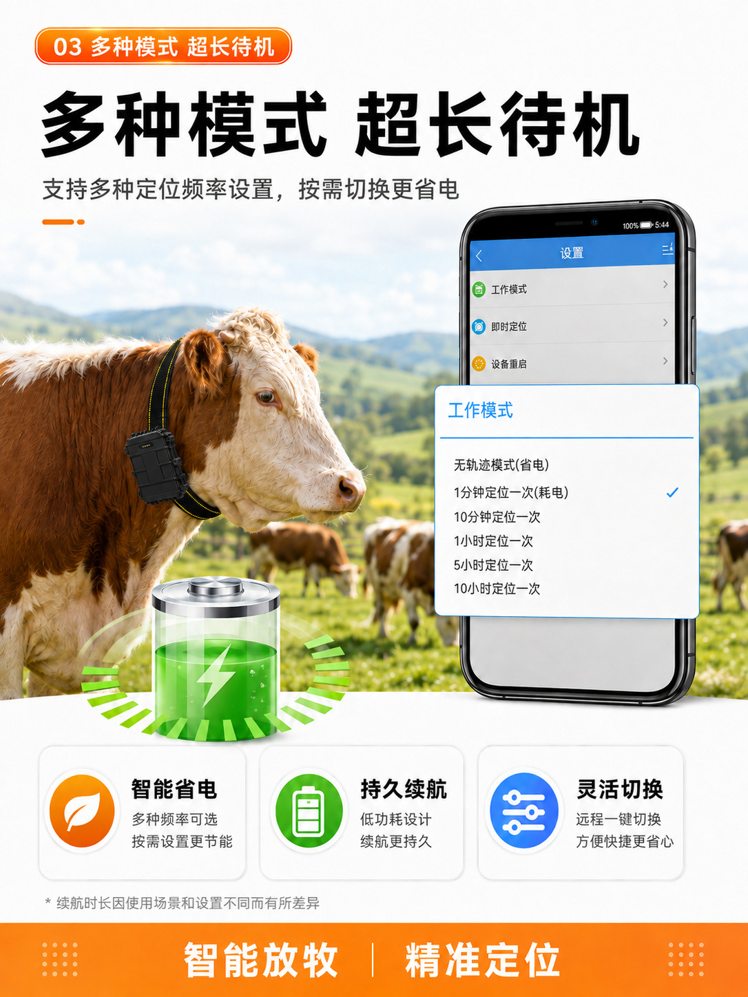 Wholesale GPS trackers for cattle and sheep, satellite-based, waterproof, anti-lost, Beidou model 2026, newly upgraded tracking device with long standby time