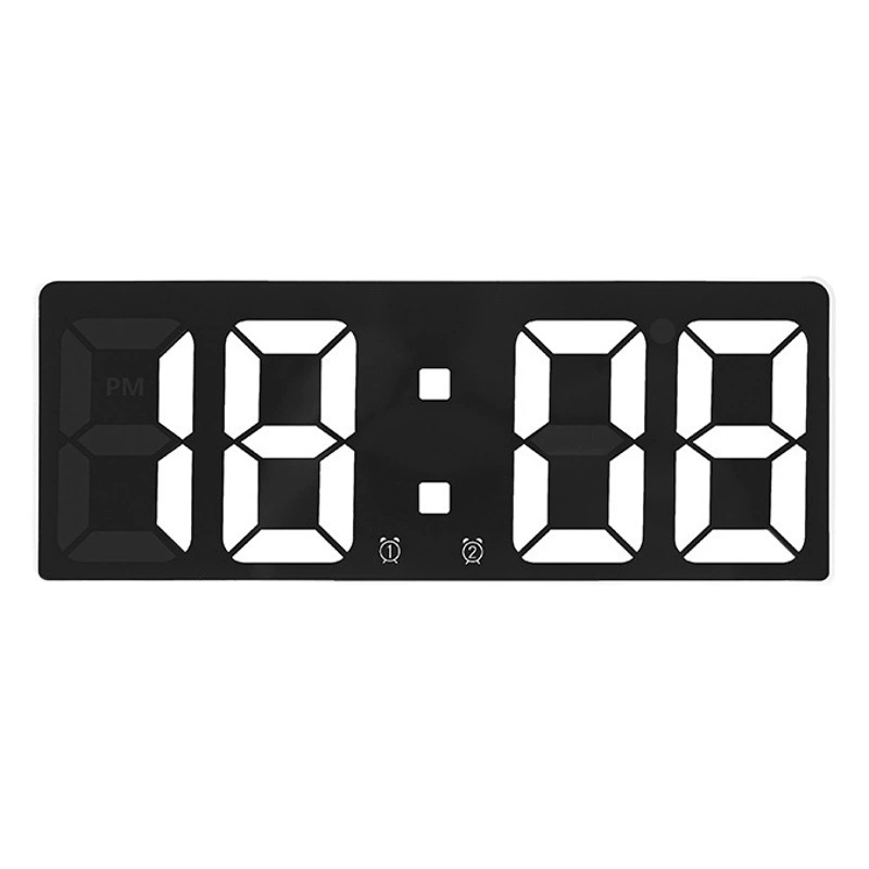 Два комплекта будильника простые светодиодные часы большой экран цифровые часы спальня прикроватные часы корейские модные часы 6628
