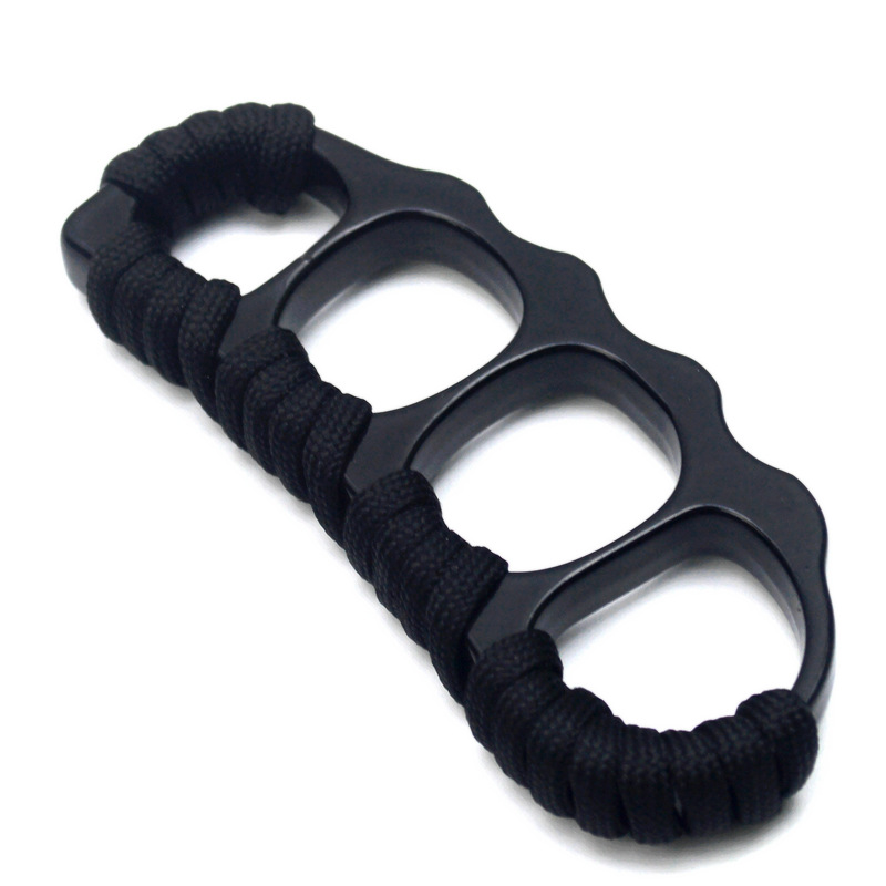 Pea Pequeño anillo de nudillos de cuatro ojos pulsera de anillo de hebilla de cuatro dedos pequeño dedo de vaina de guisante Tigre anillo de boxeo transfronterizo