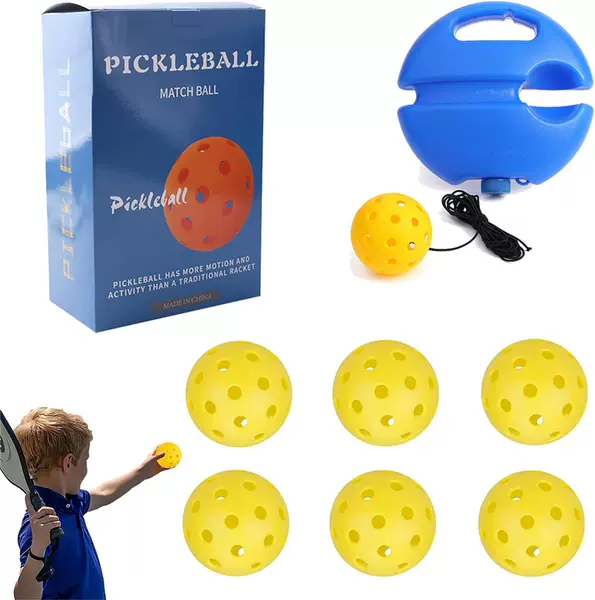 Pickleball Trainer Single Multiplayer Training Base Amazon Best Selling Outdoor Training Pickleball Racket Accessories