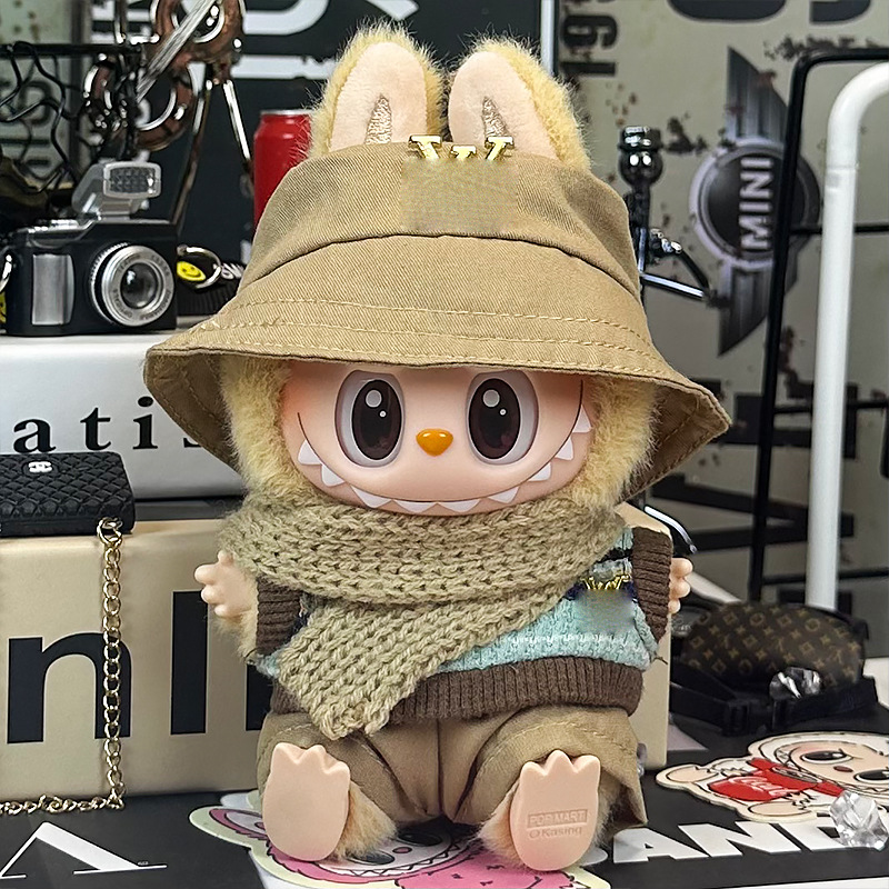 ラブブシートパーティー用衣類のみ、1代目、2代目、3代目のブラインドボックスラブブベビー服、ラブブぬいぐるみ