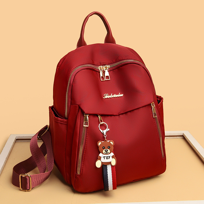 Solid Color Casual Daily Women's Backpack display picture 4