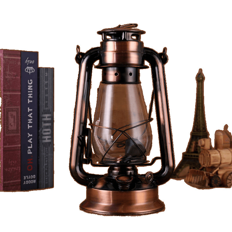 lámpara de aceite retro lámpara de caballo lámpara de queroseno portátil lámpara de camping lámpara de camping lámpara de camping lámpara de decoración de lámpara de campamento accesorios de fotografía