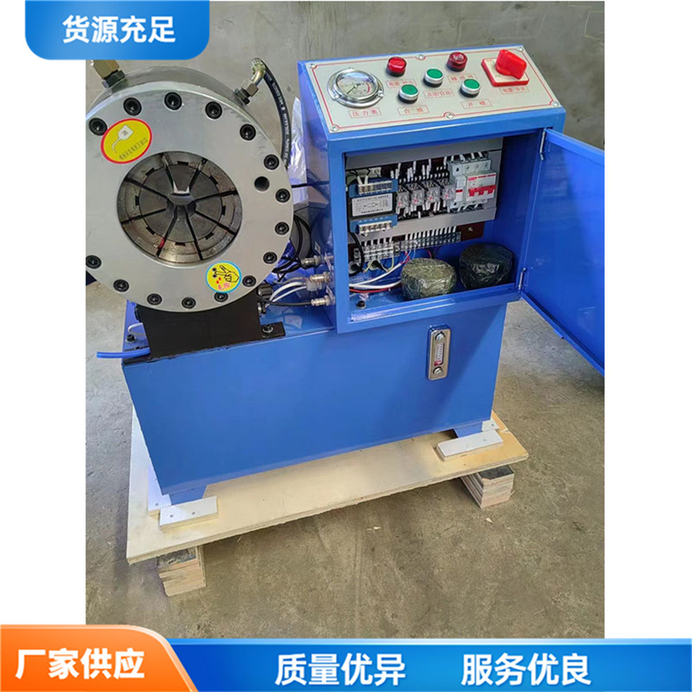 金属型材液压缩管机 建筑脚手架钢管扣压机 方管圆管钢管对接机