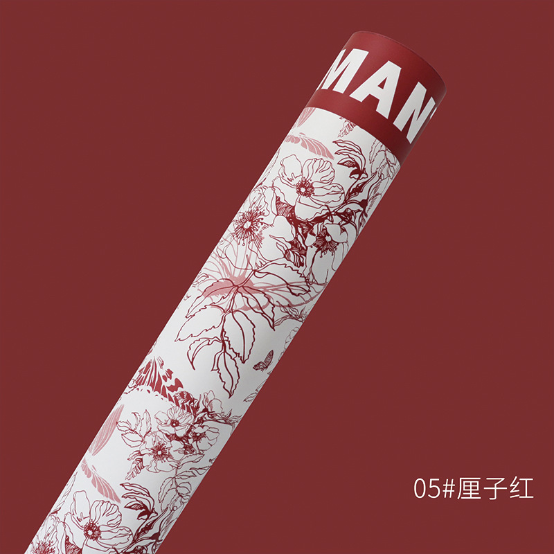 Huaxi fábrica de mariposas floral al por mayor ramo de flores papel de embalaje de flores mariposas inglés material de papel floral florista