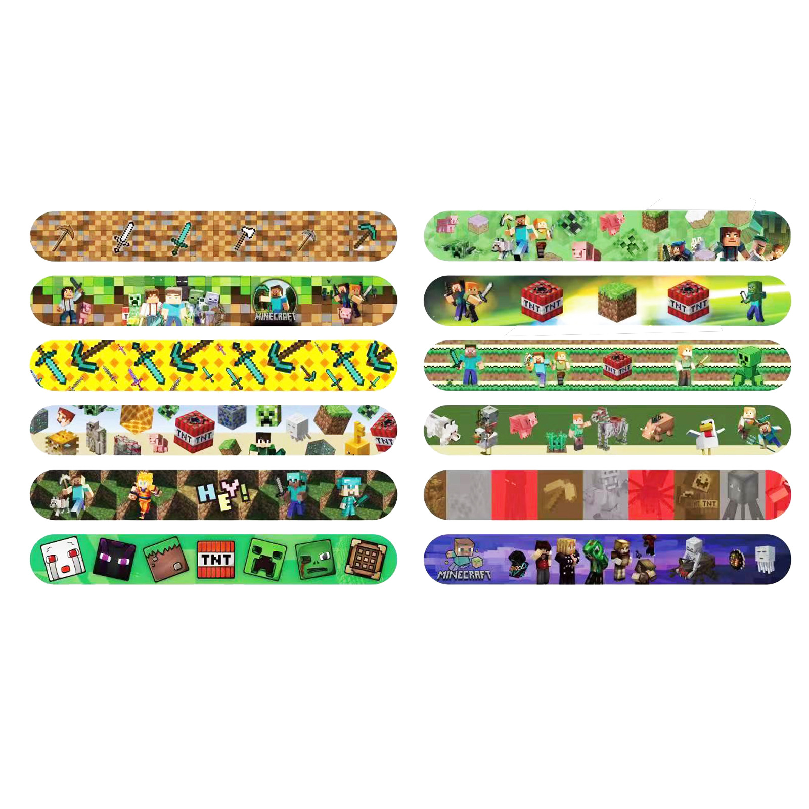 Mi mundo collar compuesto adhesivo conjunto de pegatinas decorativas regalo cuadrado pixel tema de juego