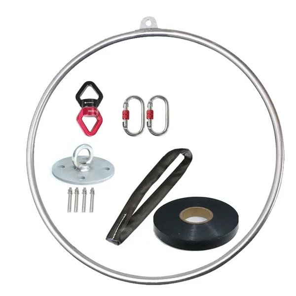 MTC certified manufacturers wholesale air yoga steel pipe dance single binaural ring dance air commercial acrobatic gymnastics