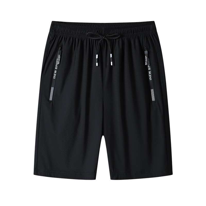 Pantalones deportivos de verano, cortos de hielo para hombres y mujeres secos rápidos, cortos casuales de pareja de tamaño grande, fábrica al por mayor