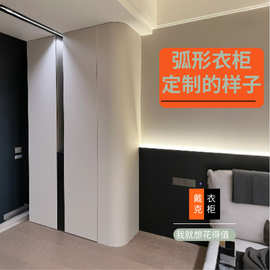 戴克全屋定制柜子加工厂源头直供支持圆弧衣柜门定制批发家具定制