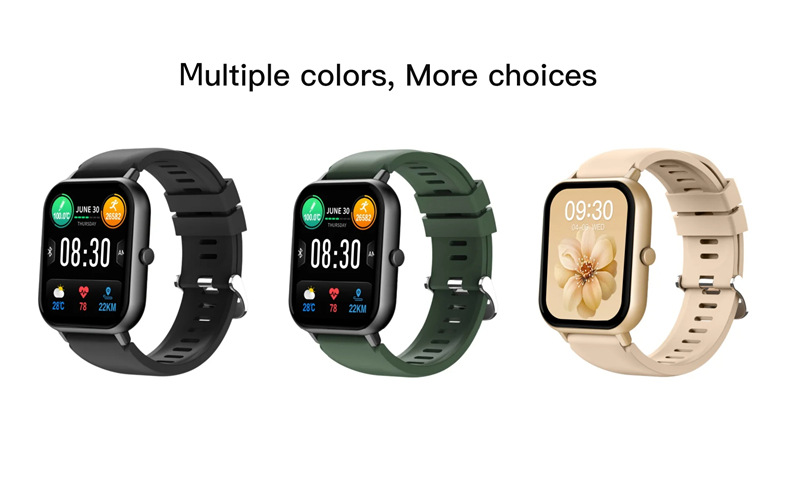 The best-selling e-commerce smartwatch ZL54C features Bluetooth calls, heart rate, blood sugar and blood pressure detection, and multi-language mobile phone search undefined