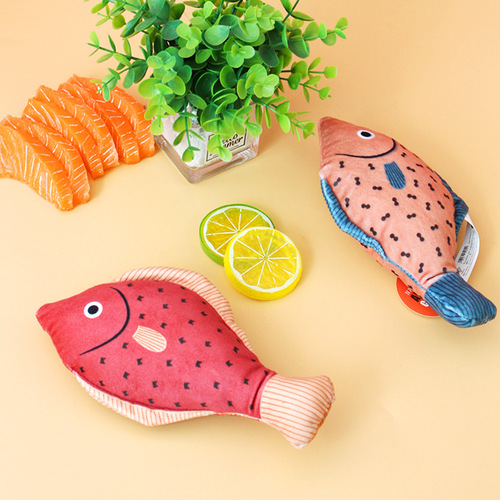 Cat toys, catnip, seafood, fish, self-stimulating, relieving boredom, grinding teeth, biting-resistant, amusing cat artifact, kitten pet supplies wholesale