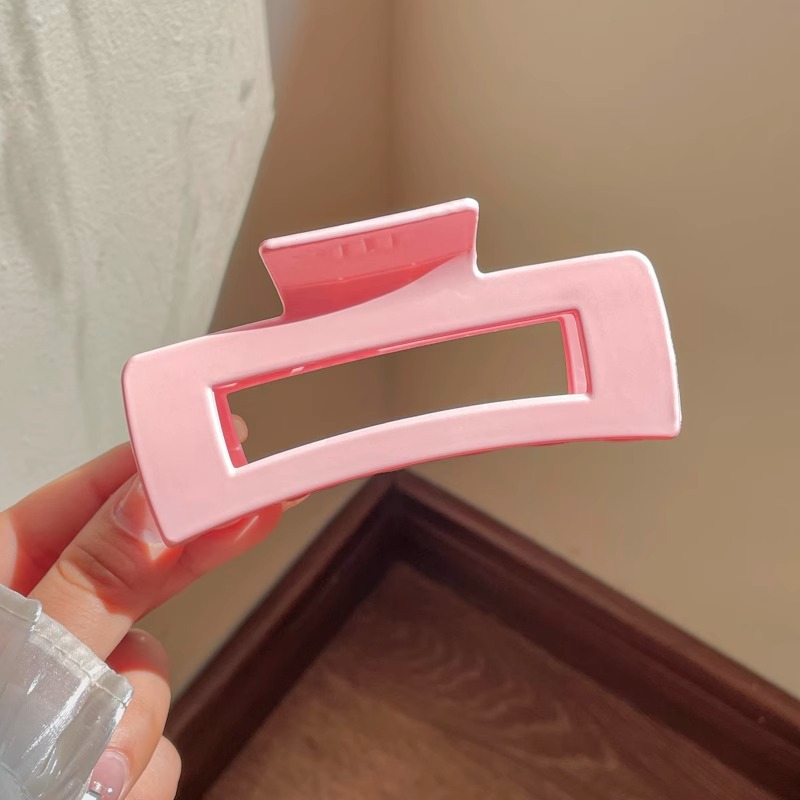 La parte posterior de la cabeza horquilla de perlas grande al por mayor pinza de metal ins pinza de tiburón sensación de alto nivel, simple, horquilla femenina