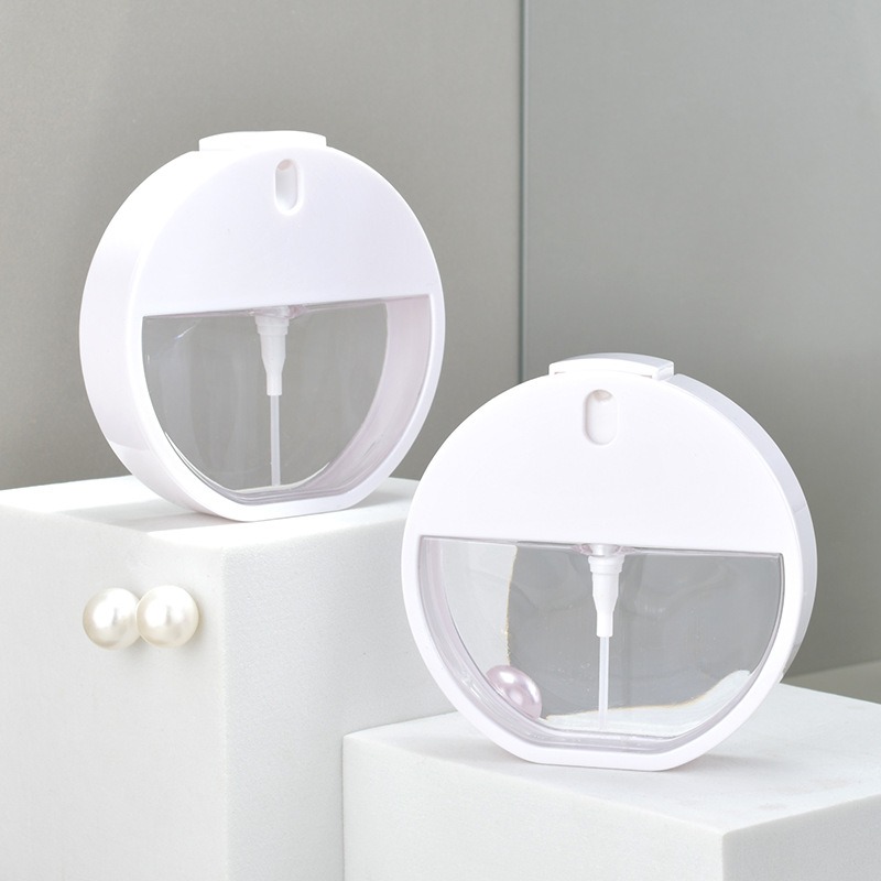 新品30ml卡口式香水分装空瓶旅行便携按压喷雾卡片塑料瓶迷你