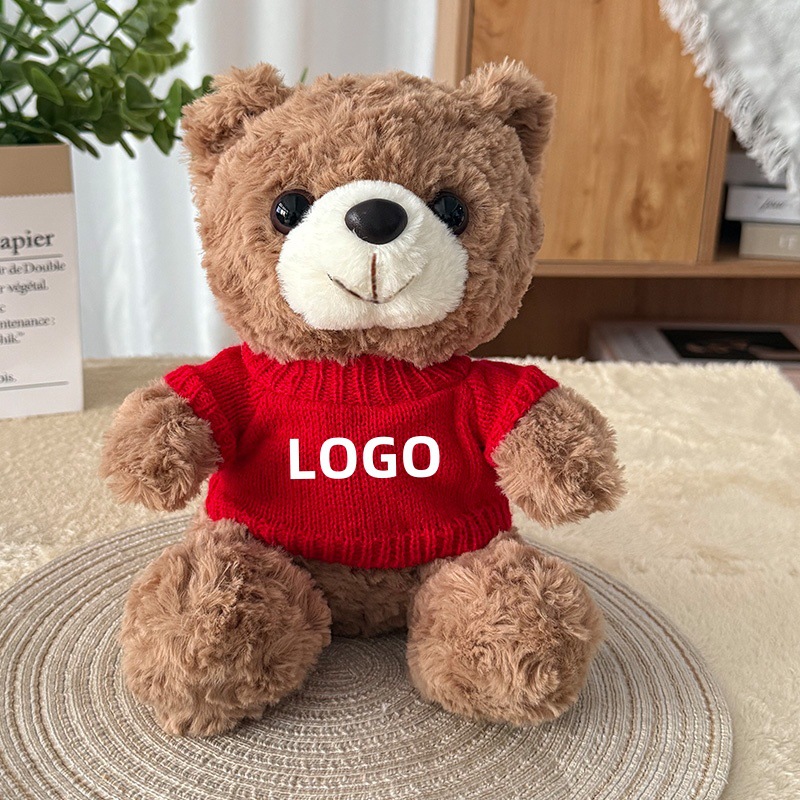 Logo imprimible Teddy Bear Teddy Bear DIY impresión de muñecas de regalo de la compañía de juguetes de peluche