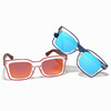 Retro wooden glasses, sun protection cream, advanced sunglasses, UF-protection, high-quality style