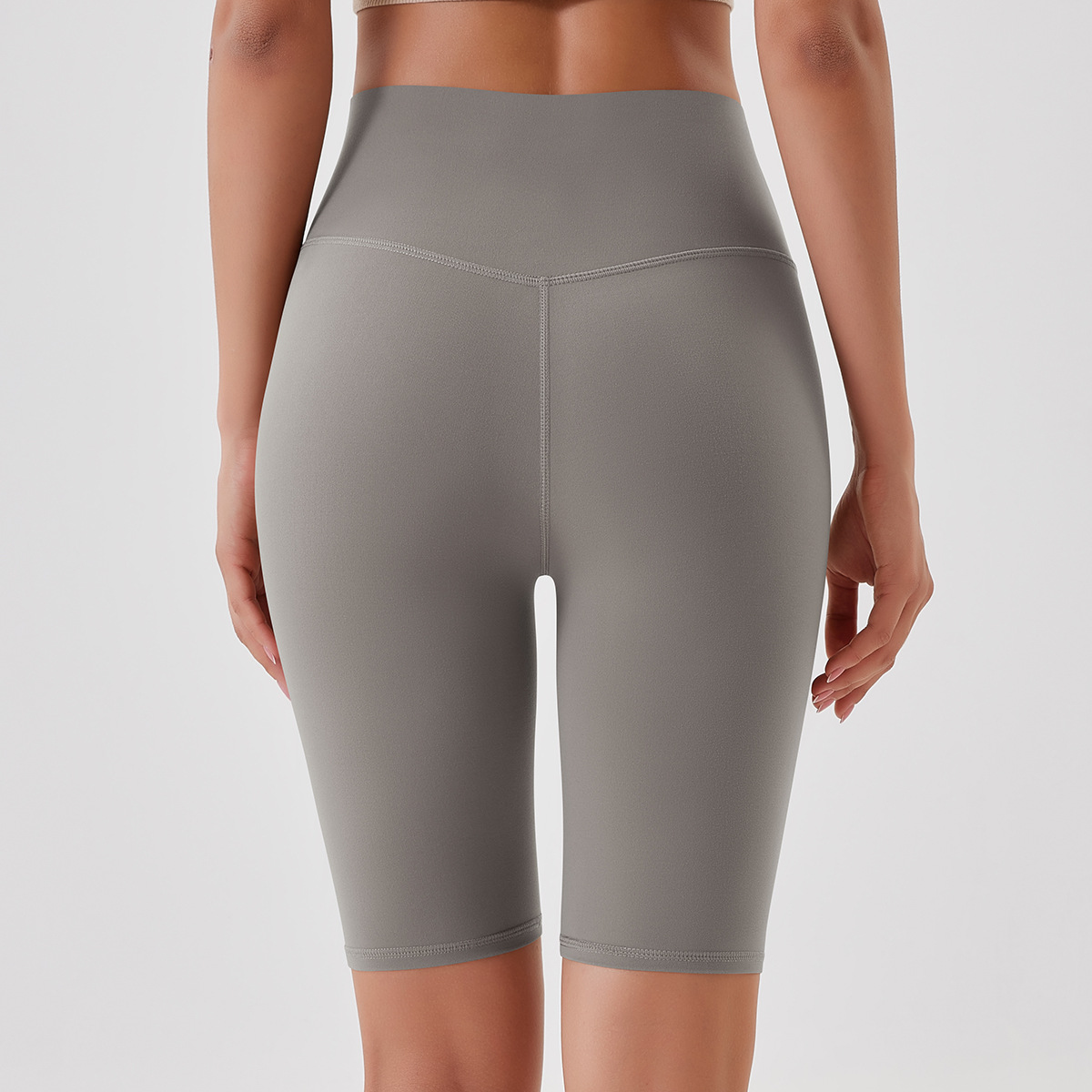 Hamidou-pantalones cortos de Yoga para mujer, mallas deportivas transpirables, de cintura alta, para entrenamiento y gimnasio - details 63