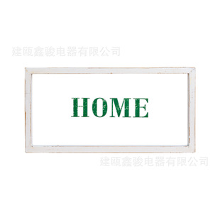 Factory custom art mirror glass products home decoration necessary to map custom cross-border retro hot HOME