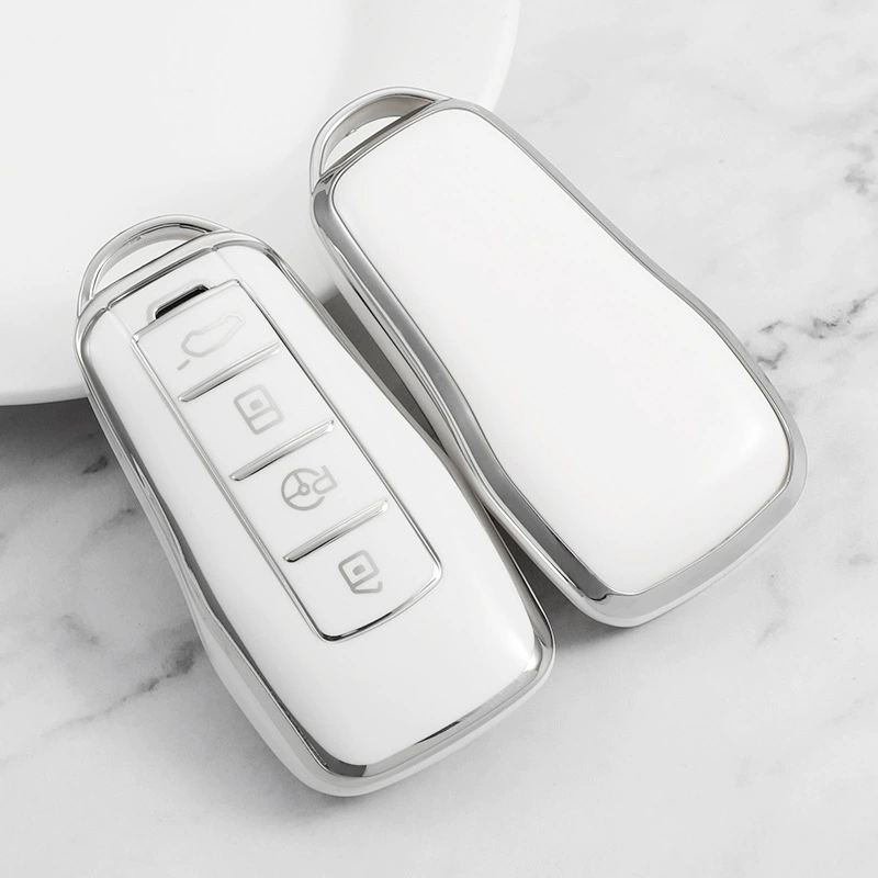 Xiaopeng набор ключей для 2019 G3 электромобиль чехол для ключей TUU серебряный край ключ Shell Factory