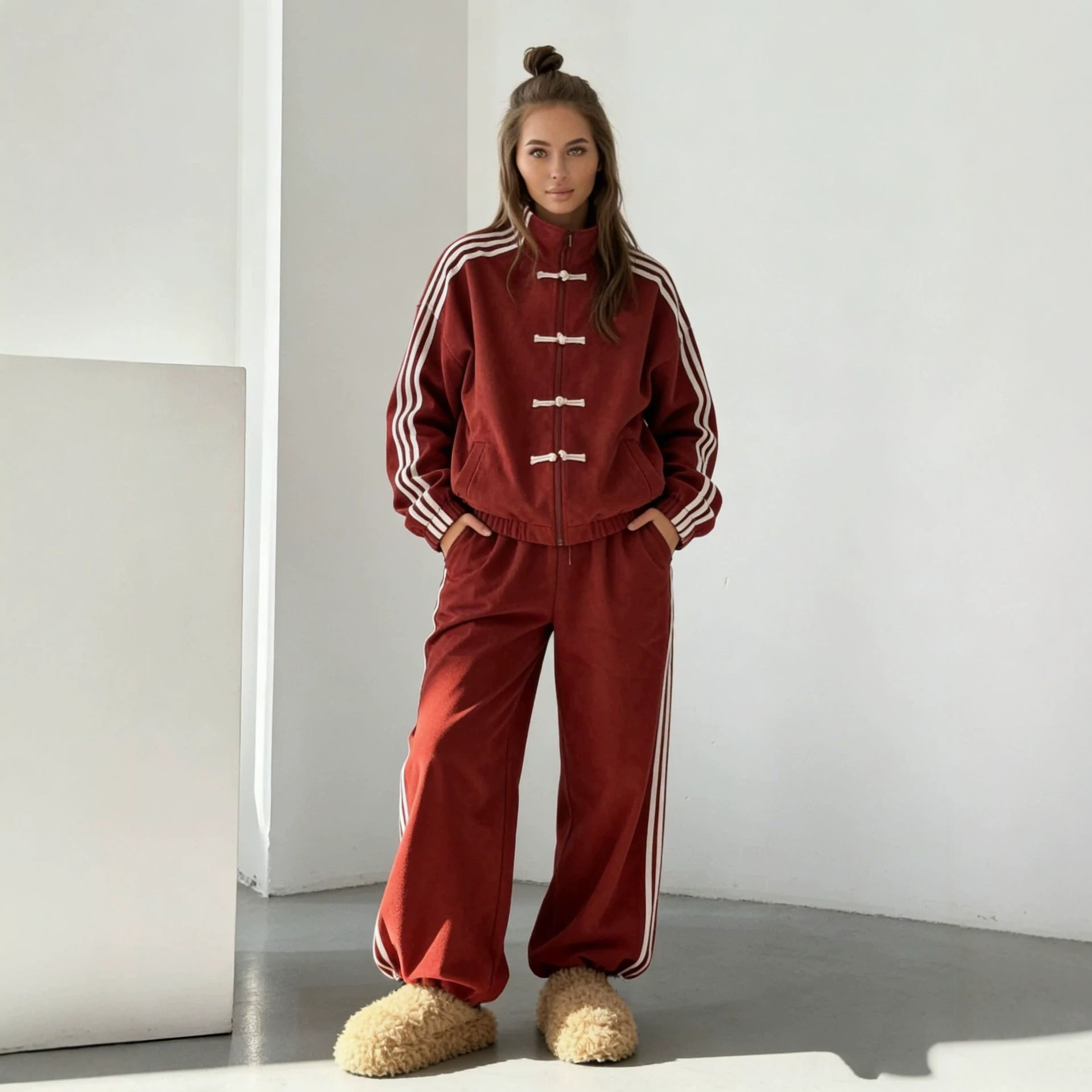 adidas Tang Set 2-Piece Collegiate Burgundy