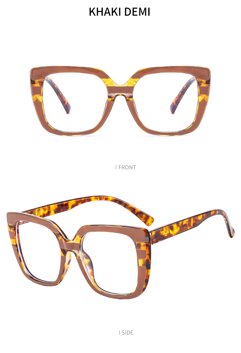 Oeil De Chat Mode Géométrique Pc Plein Cadre Lunettes Optiques display picture 12