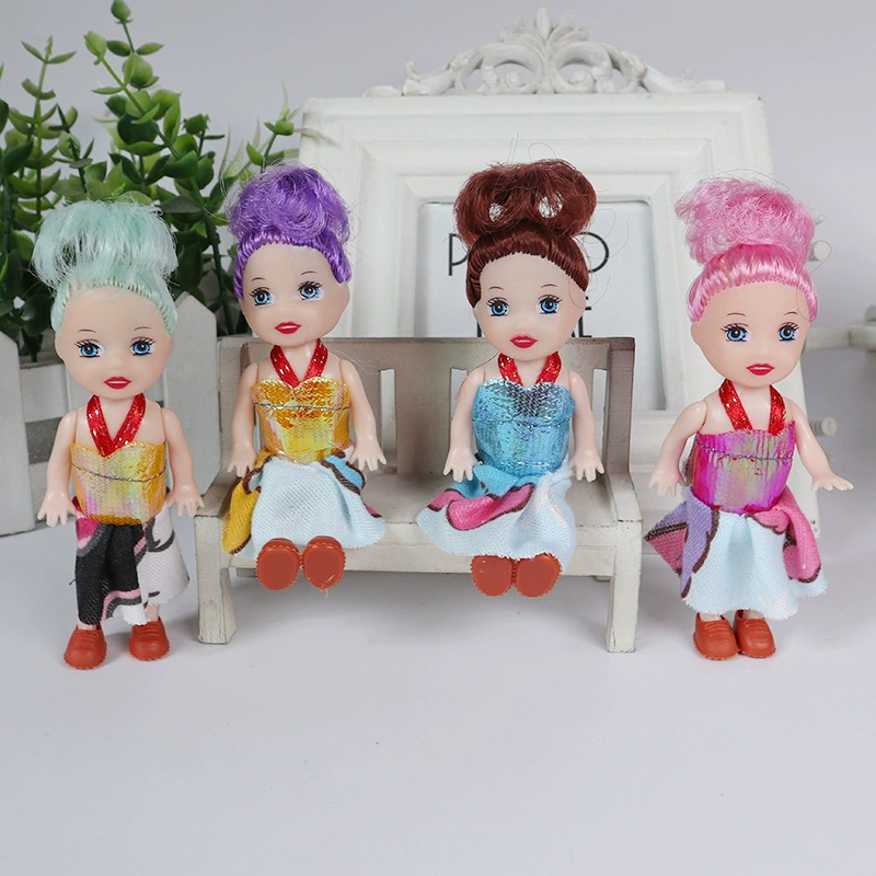 Amazon Внешняя торговля 3-дюймовая маленькая кукла Kelly Girl 10 см высокая игрушка для маленькой девочки в подарочном стиле случайный смешанный производитель