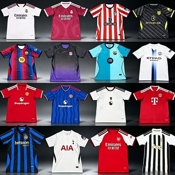 2026 New European Club Football Jersey Premier League La Liga 2026 New European Club Football Jersey Premier League La Liga