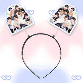 BOYNEXTDOOR金云鹤李常赫立体弹簧发箍头箍发夹演唱会应援周边